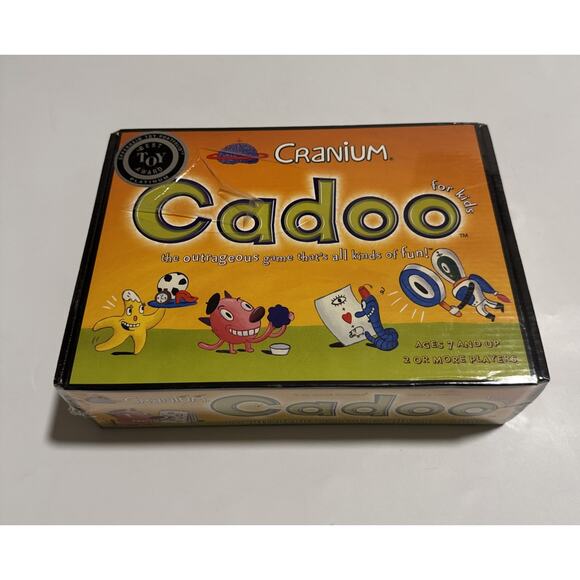 NEW 2004 Cranium Cadoo The Outrageous Game that's all Kinds Fun! Board Game - Picture 1 of 8